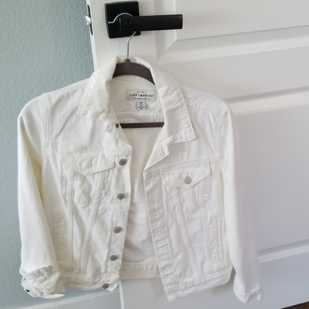 Lucky Brand White Jacket
